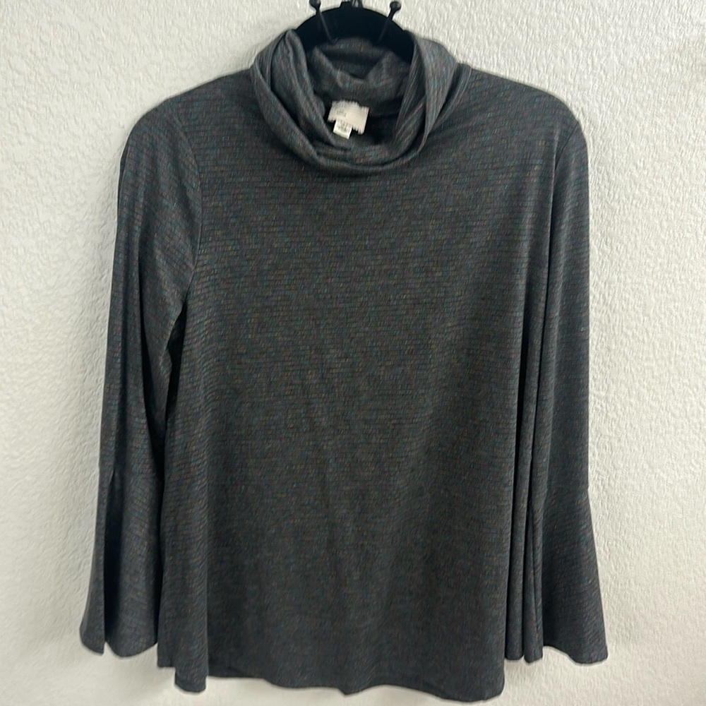Anthropologie bell sleeve top